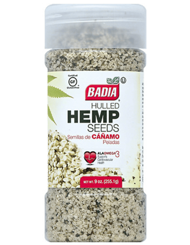 Badia Hulled Hemp Seed 9oz (255.1g)