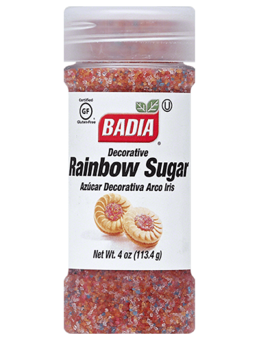 Badia Rainbow Sugar 4oz (113.4g)