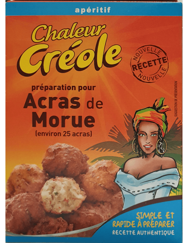 Chaleur créole acras de morue 25 acras environ