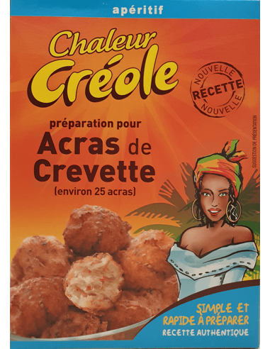 Chaleur créole acras de crevette 25 acras environ