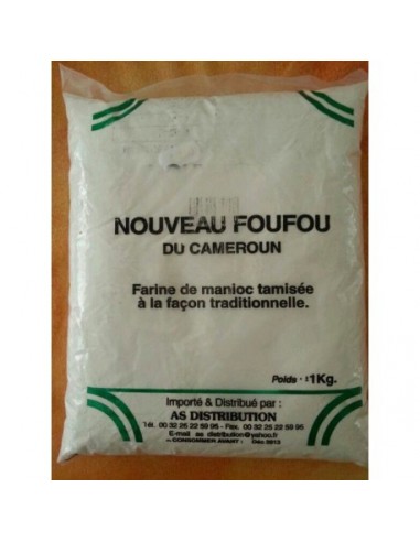 FARINE DE MANIOC/ FUFU DU CAMEROUN 1kg