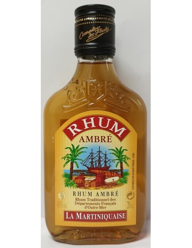 Rhum ambré - La Martiniquaise - 20 cl