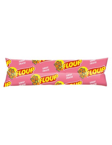 glace à l'eau Floup goût fraise