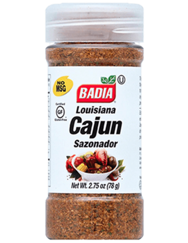 Assaisonnement cajun Louisiana - Badia - 78g